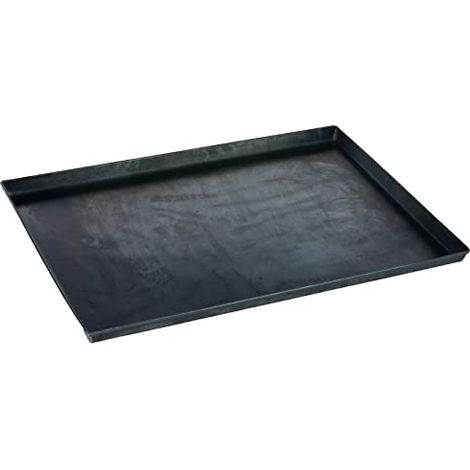 Pentole Agnelli Pasticceria e Pizza Teglia Rettangolare in Lamiera Blu, Blu, 65 x 45 cm (1/4)