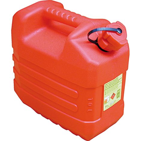 JERRICAN PLASTIQUE 20L + BEC VERSEUR