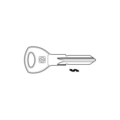 Chiavi per Cilindri Abus 7 Spine Grandi AB105R Sx Silca 5 Pezzi