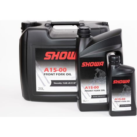 Olio per forcella/ammortizzatore/sospensione Showa, forcella anteriore OIL factory A15-00 5W (15.88 cSt) 5L (3) (AKC)