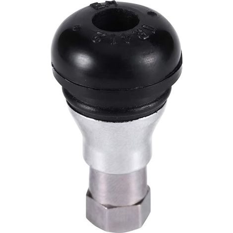 1 valve de pneu TR412 AC, laiton chromé, étanche, caoutchouc haute température, pour voitures et motos (1/5)