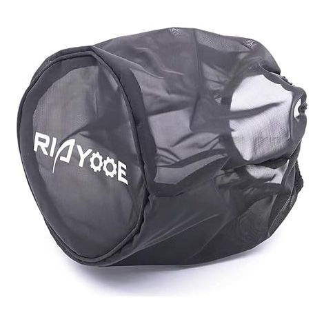 Couvercle de filtre à air de voiture - Épaississant - Étanche à la poussière - Couvercle de protection universel - Haut débit - Filtre à air froid (Black S) (1/5)
