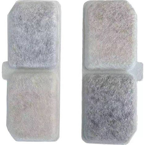 Filtre de remplacement pour fontaine à eau pour animaux de compagnie - Paquet standard de 6 (1/2)