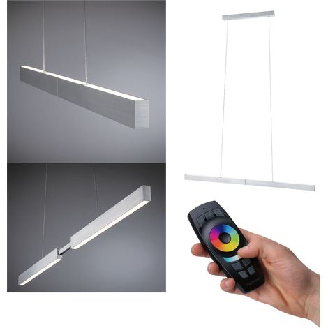 [NEUWERTIG] B-Ware Paulmann Pendelleuchte Hängelampe LED ZigBee Aluminium Dimmbar Fernbedienung (1/5)