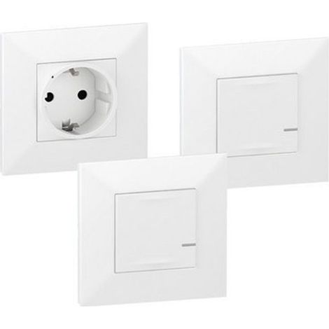 VALENA AVANTI 741805  Pacchetto di estensione bianco con Netatmo