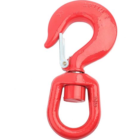 5T Crochet de Grue Rotatif 5000 kg en Acier Allié – Oeil Pivotant pour Levage Industriel, Construction Navale et Gréement Par Gravité (1/5)