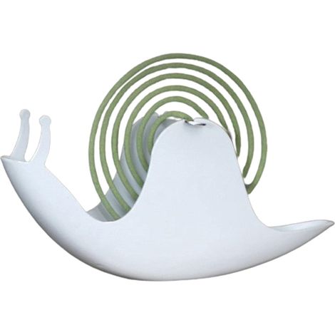 Spiralförmiger, feuerfester Mückenschutzhalter aus Metall in Schneckenform für den Innen- und Außenbereich, Tischdekoration (1/5)