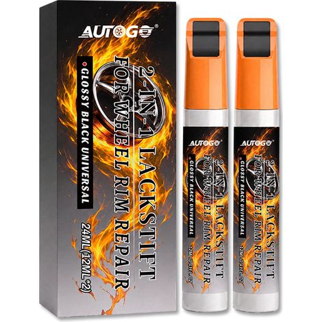 AUTOGO Rim Scratch Repair Pen – Universal paint pen for repairing and protecting paint scratches (1/5)
