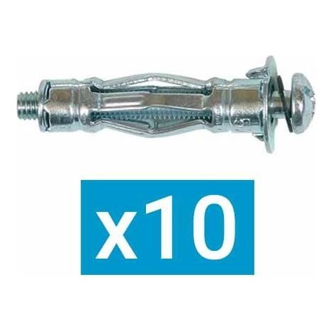 ING FIXATIONS CHEVILLE MÉTALLIQUE À EXPANSION 5X52 + VIS - SACHET DE 10 - A858230 (1/3)