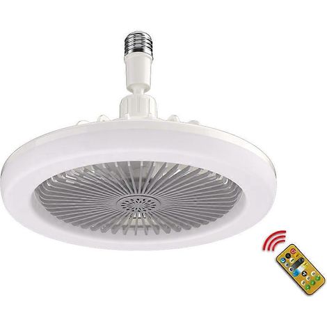Moderne Deckenventilatoren mit LED-Beleuchtung und Fernbedienung, 30 W