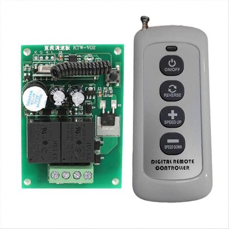 DC12V Motorsteuerungs-Set, drahtlose Fernbedienung, Drehzahlregler für elektrische Esstische, Motorsteuerung (1/5)