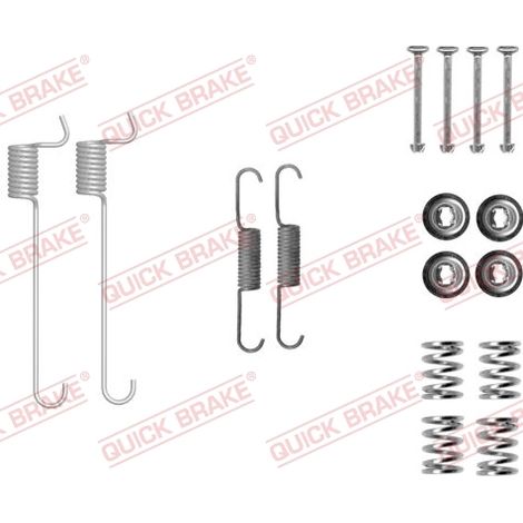 Kit d'accessoires, mâchoires de frein de stationnement Quick Brake 105-0848