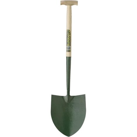 Bulldog 5RM2T Solid Socket Shovel Round No.2 T Handle BUL5RM2T (1/2)