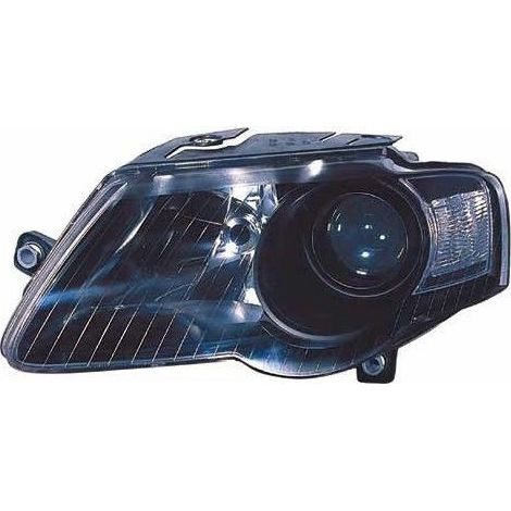 Phare avant gauche H7/H7 fond noir Volkswagen Passat B6 2005-2010