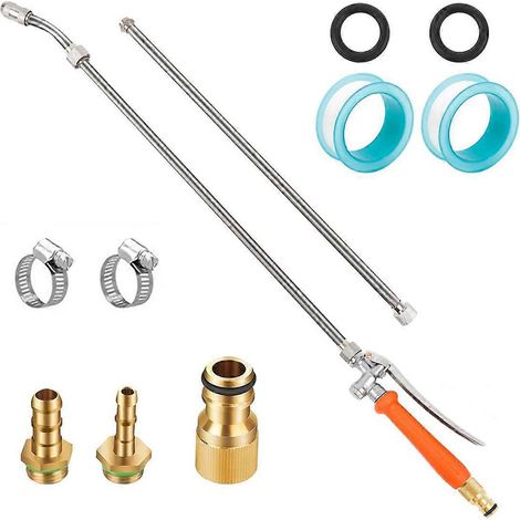 Lance de pulvérisation, compatible avec raccord rapide pour tuyau de 1/2 pouce -- (1/5)