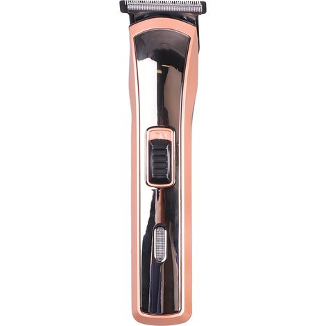 Tondeuse à cheveux professionnelle sans fil pour hommes, rechargeable, lame en forme de T, prise américaine 110-220 V (1/5)
