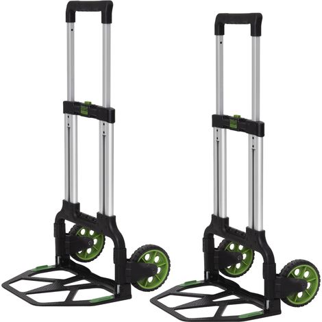 ESSVE ESSBOX+ Carrello di trasporto su ruote per scatole Maniglia regolabile x2 (1/2)