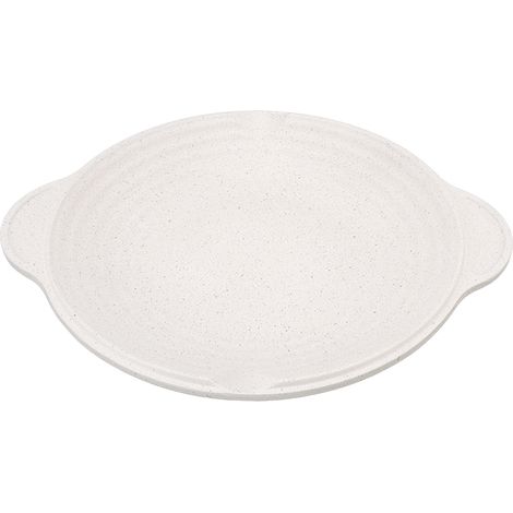 Poêle à Barbecue Coréen Antiadhésive Blanche 32cm pour Plaque à Induction