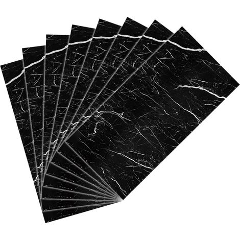 Piastrelle adesive per rivestimento parete, 30x30 cm, effetto marmo per cucina/bagno/camino, 8 pezzi