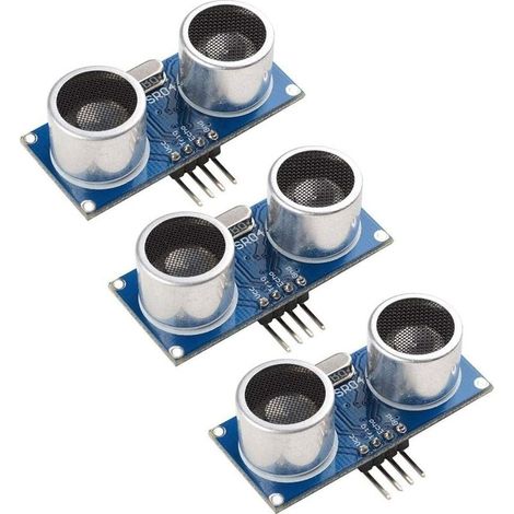 3PCS Module à ultrasons HC-SR04 / SR04P / SR04+ Capteur de Mesure de Distance (1/5)