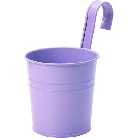 Maceta，5 piezas，600 ml，10 x 10 cm，Cubo colgante de metal para flores，Jardinera colgante，Maceta colgante de hierro，Cesta colgante para suculentas (1/5)