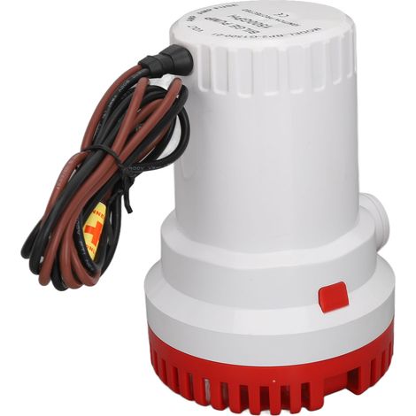 Pompe de cale 1500 GPH polyvalente, silencieuse et protectrice, micro-pompe de vidange CC pour bassins, piscines et spas 24 V (1/5)
