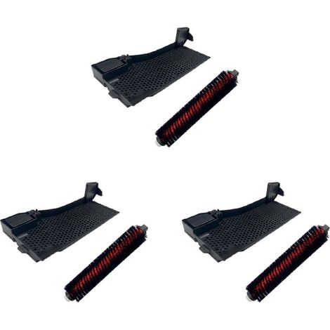 Lot de 3 pour Roborock S7 Pro Ultra /S7 MaxV Ultra/ G10/G10S élevé-Speed Dock Self-brosse de nettoyage& Base Station filtre Sinks (1/5)
