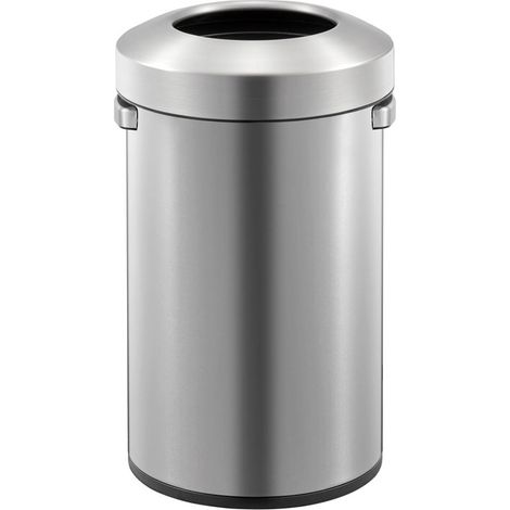 EKO - Poubelle Urban 50 litres - Stainless steel   - inox mat