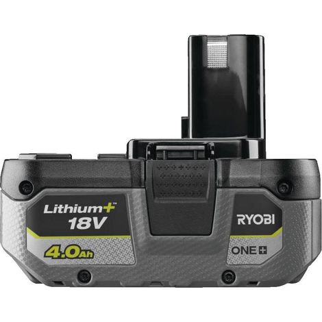Ryobi – Batterie 18V Li-ion 4,0Ah – Technologie Lithium+ IntelliCell – Indicateur de charge 4 Led – Durabilité optimale (1/3)