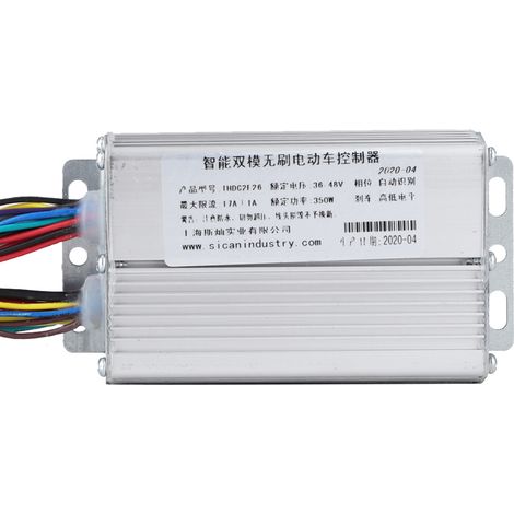 Accessoires pour variateur de vitesse de moteur sans balais 36V/48V 350W pour scooters et vélos électriques (1/5)