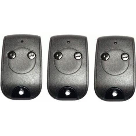 3 pour 1841026 - Telecommande NS 2 Canaux 433.92MHZ pour contrôler 2 Moteurs pour portails et Portes de Garage, avec caractéristiques : 433.92M, Porte, 2M