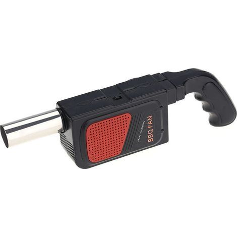 Ventilateur de Barbecue électrique portatif, Ventilateur portatif Souffleur Allume-Feu Barbecue au Charbon de Bois (sans Batterie) (1/5)