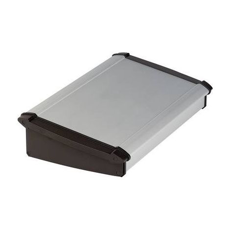 Bopla ALU-TOPLINE ATPH 1850-150 Contenitore da banco 150 x 181 x 53 Alluminio, ABS Grigio grafite (RAL 7024), Naturale (1/4)