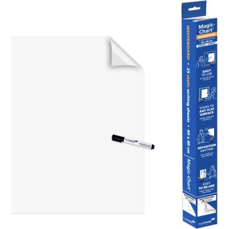 Legamaster Lucidi per lavagna bianca Magic-Chart (L x A) 600 mm x 800 mm Bianco