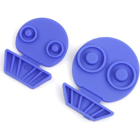 Suitable for Tesla Model 3/Y charging port protective cover, Tesla charging waterproof and dustproof cover, car modification - Blue