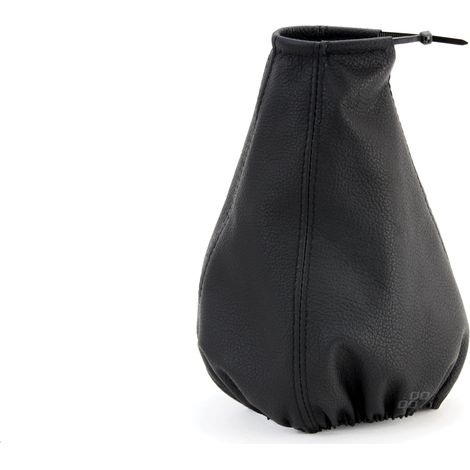 Schaltmanschette aus Leder mit Band amio-01759