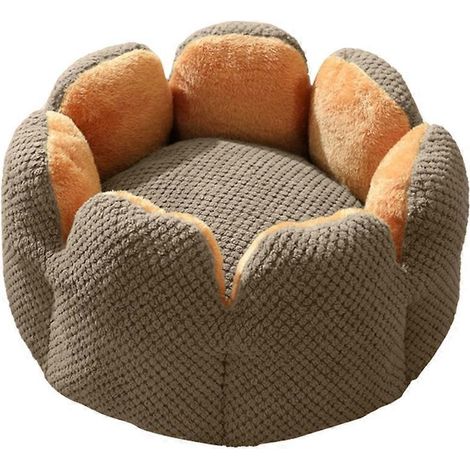 Weiches Haustierbett in Form eines blühenden Kaktus, waschbare Matte, weicher Korb für Katzen und kleine Hunde, bequeme Winterbettung.