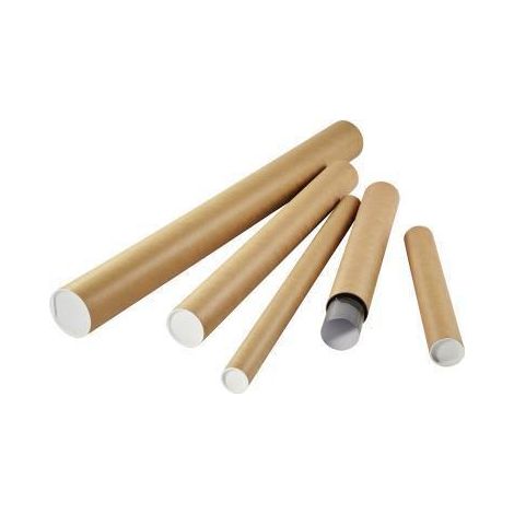 Tube d'expédition TB 0750.050.15 DIN A1+ 5x75cm
