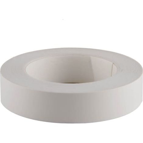 Bande de chant pré-encollée blanc lisse satiné 19mm x 25ml (1/3)