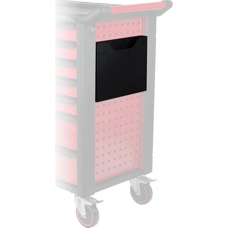 Kstools – Caisse universelle RACINGline – Tôle d'acier noir – Largeur 321mm, hauteur 251mm, profondeur 40mm – Rangement documents et dossiers