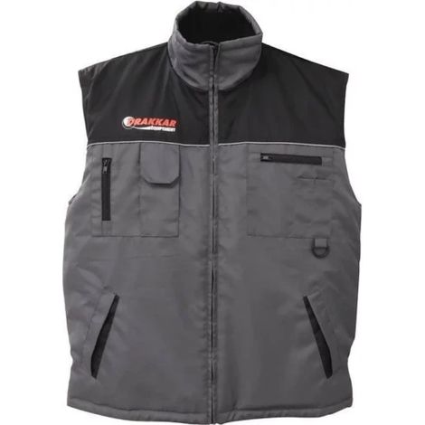 Gilet sans manche gris/noir Taille M (1/3)