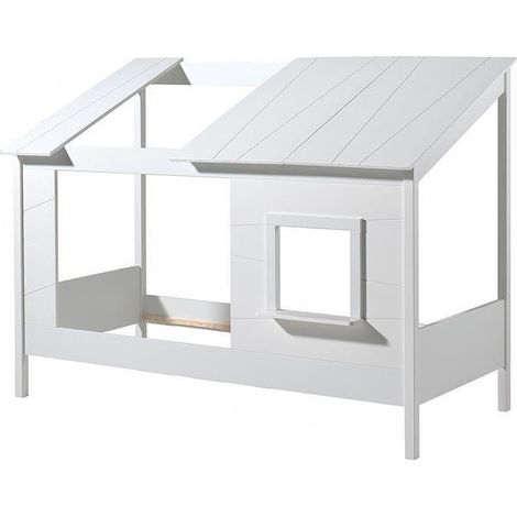 Lit maison HOUSEBED 90x200 avec sommier-Version avec sommier (1/3)
