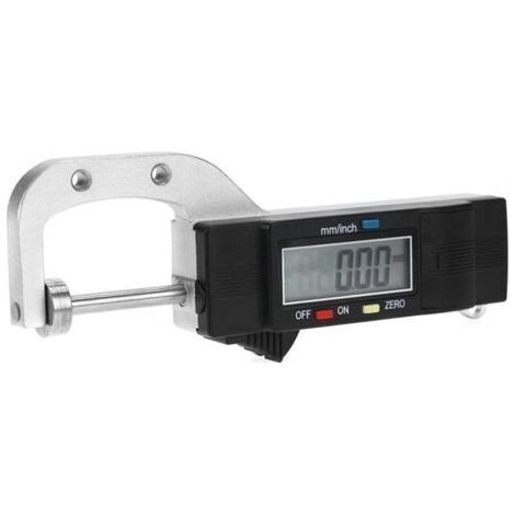 Jauge D'épaisseur Numérique LCD, Outil de Mesure 0 25 Mm avec Boîte de Rangement, pour Diverses Mesures de Matériaux (1/3)