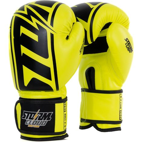 Gants de boxe StormCloud Bolt 2.0 Neon Lime 14 oz (1/5)