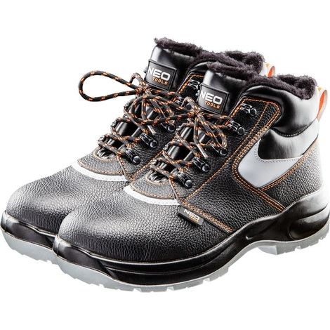 Botas de trabajo aislantes S3 SRC, puntera y plantilla de acero, talla 42.