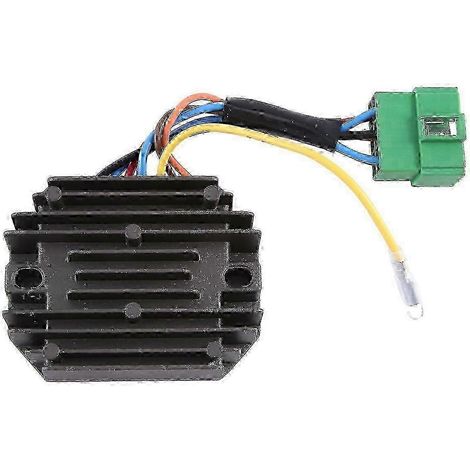 Régulateur et redresseur de tension 12V 280W, compatible avec les moteurs Yanmar 3TNE74, 3D74E et 3D68E, numéros de pièces 119640-77710 et 11964077710, version D. (1/5)