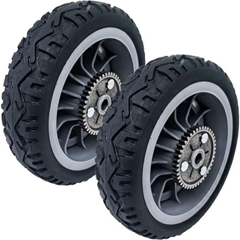 Lot de 2 roues motrices pour tondeuses à gazon Toro 107-3709 20381 20384 20383 21381 (1/2)