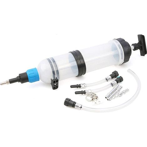 Seringue à huile liquide de la pompe de carburant automobile Transfert de carburant de 1500 ml de capacité pour le moteur de liquide de frein liquide de refroidissement (1/5)