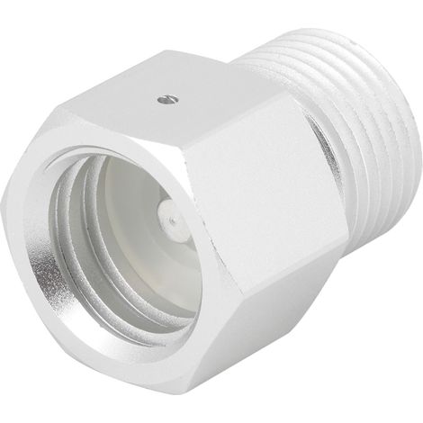 Ortviai Adaptateur CO2 pour Sodastream – Raccord Aluminium Argenté TR21-4 vers W21.8-14, 3,6 cm, 32 g (1/3)