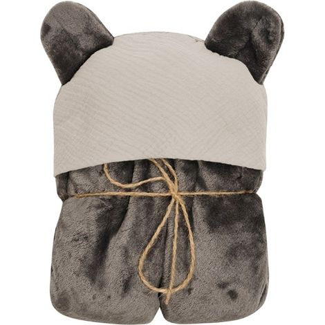 Couverture en MOUSSELINE KOALA avec capuche, 95x95 (1/5)